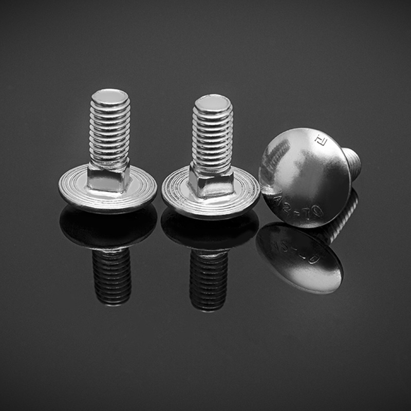 Bu lông cổ vuông đầu nấm bằng thép không gỉ DIN603